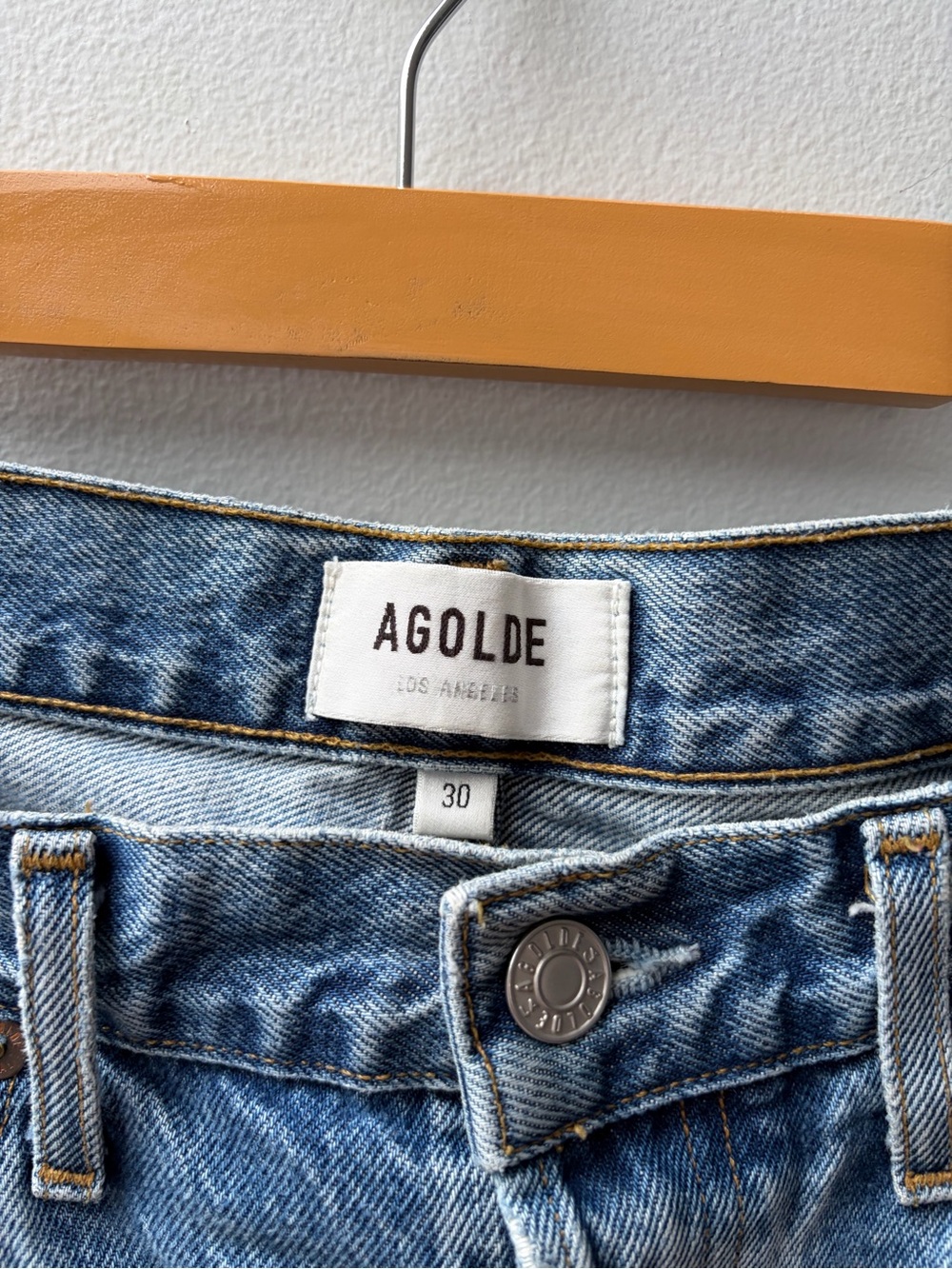 Agolde 90’s Jeans (Light Wash High-Rise)